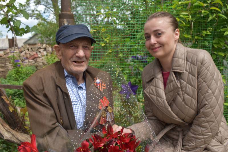 В минувшую среду свой 95-летний юбилей отметил участник Великой Отечественной войны, житель станицы Попутной Николай Иванович Савенков