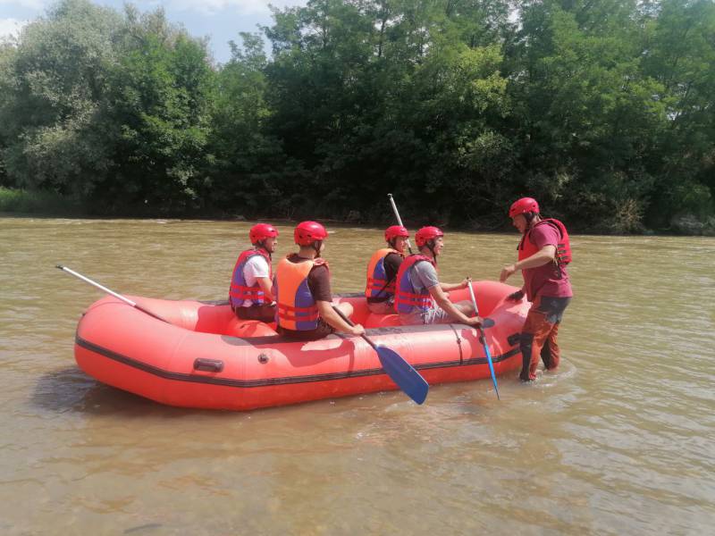 Молодёжь Отрадненского района сплавлялась по реке Уруп
